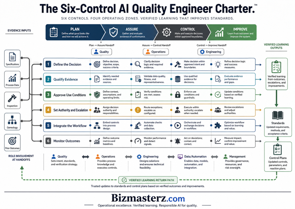 Six-Control AI Quality Charter