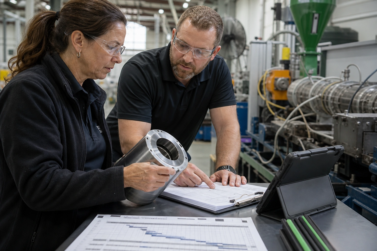 How Can AI Assemble a Manufacturing Quality Management Review?